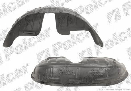 Подкрылок правый POLCAR 5012FP5Q