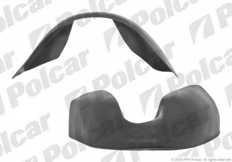 Подкрылок правый POLCAR 3801FP-1