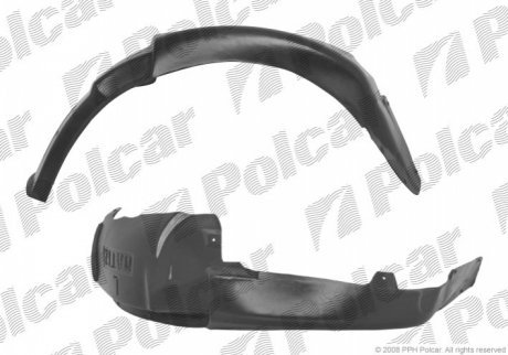Подкрылок правый POLCAR 2902FP-1 (фото 1)