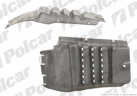 Подкрылок правый POLCAR 3018FP-2
