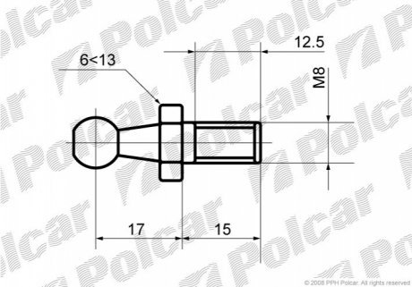 Шариковый затвор POLCAR PLH25117