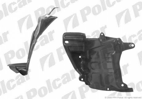 Подкрылок левый POLCAR 8123FL-1