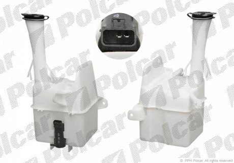Бачок омывателя POLCAR 8114ZBS3