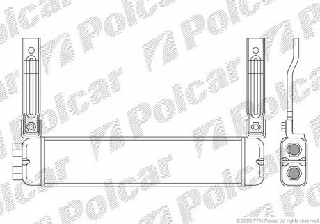 Радиаторы масла POLCAR 3207L81X (фото 1)