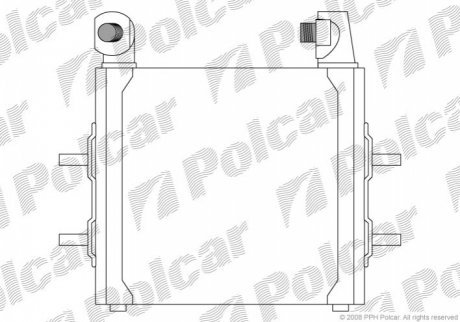 Радиаторы масла POLCAR 2330L81X