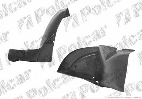 Підкрилок лівий POLCAR 5723FL-6