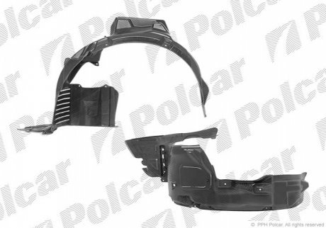 Подкрылок правый POLCAR 5241FP1