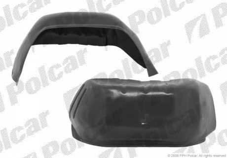 Подкрылок левый POLCAR 5010FL-1