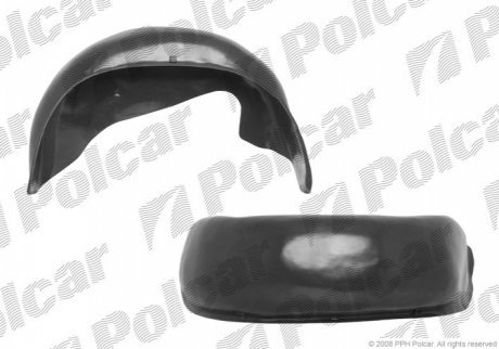 Подкрылок правый POLCAR 4101FP5