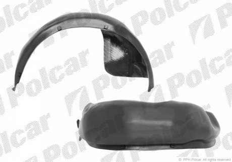 Подкрылок правый POLCAR 3809FP5 (фото 1)