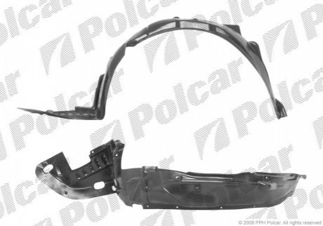Подкрылок правый POLCAR 3818FP1