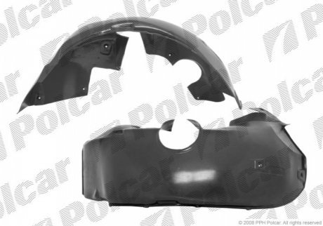 Подкрылок правый POLCAR 3204FP1
