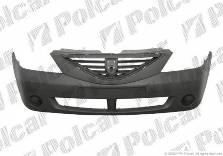 Бампер передній, DACIA LOGAN, -09 POLCAR 280007-1