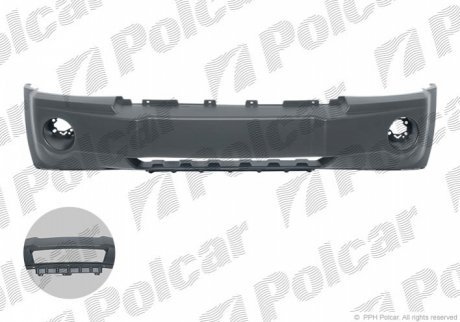 Бампер передний POLCAR 3430071