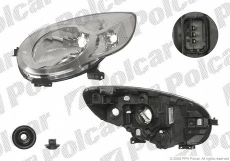 Фара основная POLCAR 230109-V