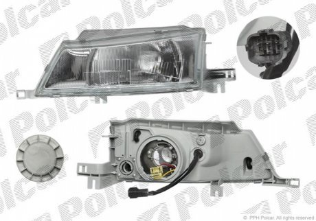 Фара основная POLCAR 2910101E