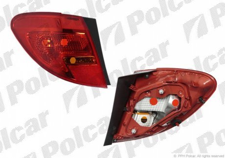 Ліхтар задній MERIVA, 06.10- POLCAR 554687-U