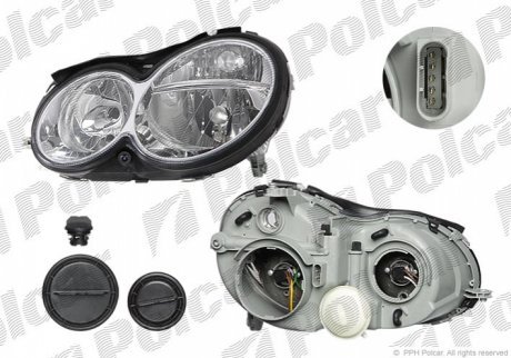 Фара основная POLCAR 507109-H