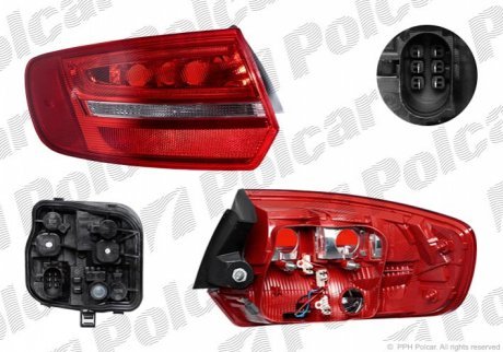 Фонарь задній POLCAR 1332871U