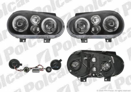 Фара основная POLCAR 954109HE