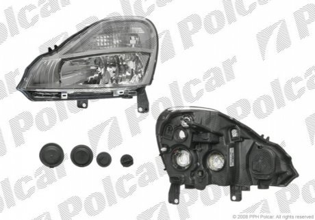 Фара основная POLCAR 605810-E