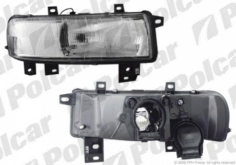 Фара основна, OPEL MOVANO, 99- POLCAR 6041091E