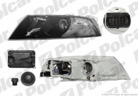 Фара основная POLCAR 6922094E
