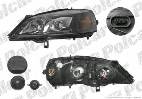 Фара основная POLCAR 5508108E
