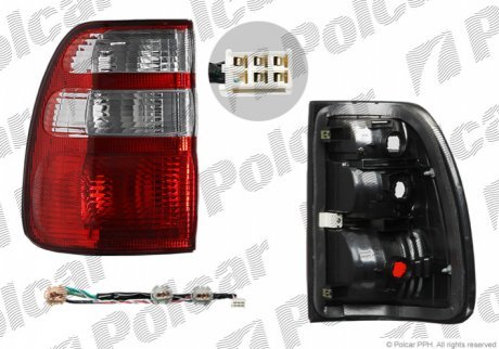 Фонарь задний POLCAR 817987-2
