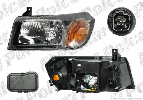 Фара основная POLCAR 3247098E