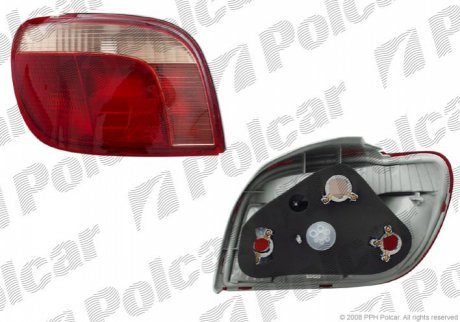 Фонарь задний POLCAR 8103881E