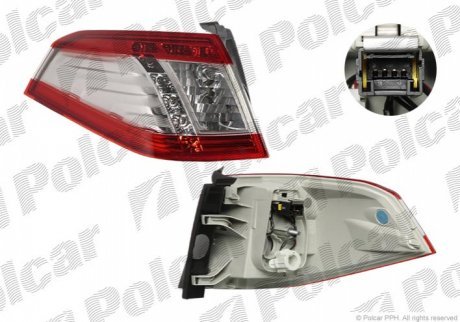 Фонарь задний POLCAR 5756882V