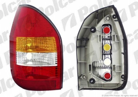 Фонарь задний POLCAR 556087-E