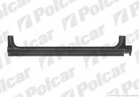 Порог правый POLCAR 604142-2