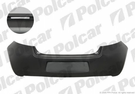 Бампер задний POLCAR 810596