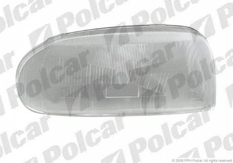 Стекло фары POLCAR 953812E