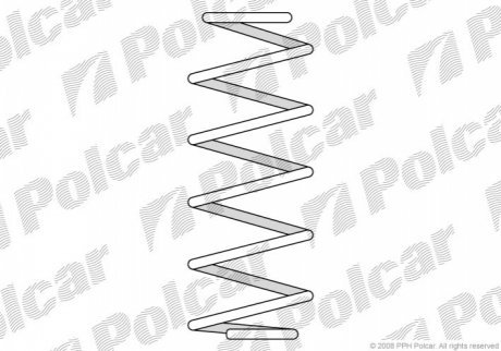 Пружина POLCAR ST547567