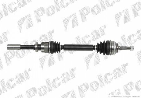Полуось POLCAR T49162A