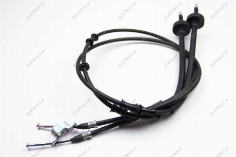 Трос ручного тормоза зад. Astra G 98- (диск) (1593/1400x2) (Bosch) GOODREM RM4440