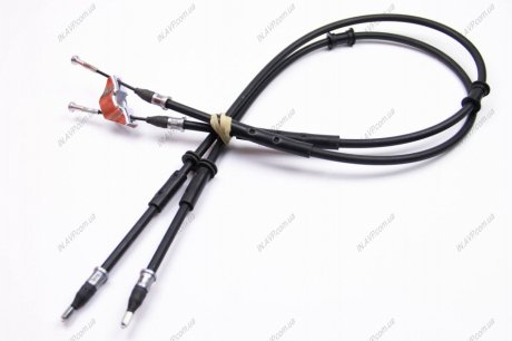 Трос ручного тормоза зад. Astra G 98- (барабан) (1252/1060x2) GOODREM RM4438