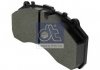 Комплект тормозных колодок, дисковый тормоз DT Spare Parts 4.90930 (фото 4)