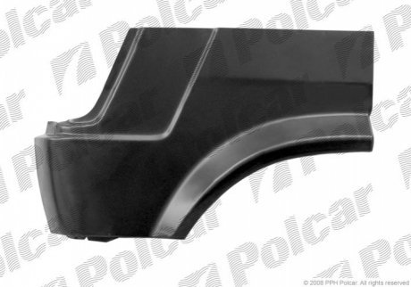 Ремкоплект крыла переднего левый POLCAR 506101-3