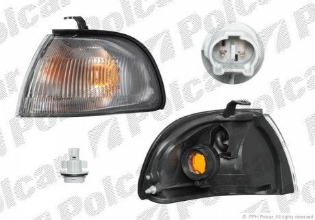 Указатель поворота передний POLCAR 720619-E
