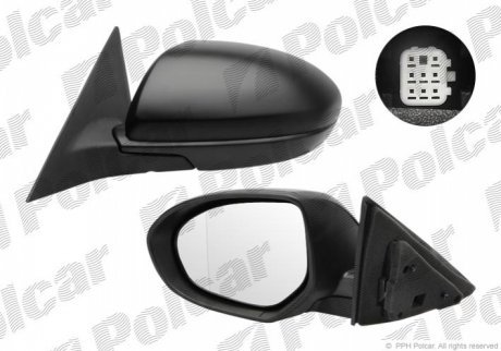 Зеркало внешнее правый POLCAR 4560522M