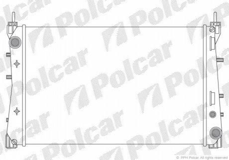 Радиаторы охлаждения POLCAR 302508A2 (фото 1)
