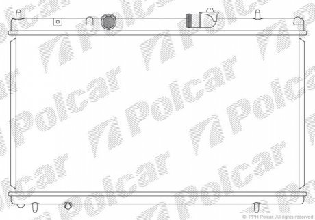 Радиаторы охлаждения POLCAR 576608-3