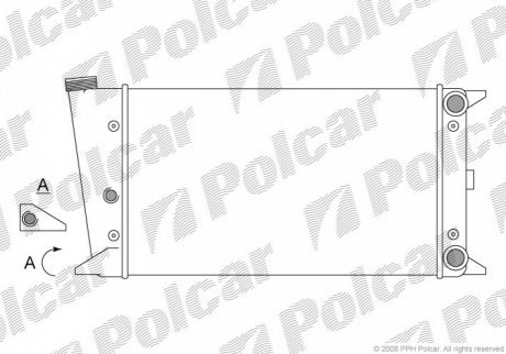 Радиаторы охлаждения POLCAR 953108-6 (фото 1)