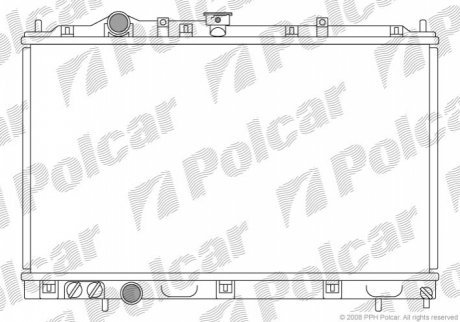 Радиаторы охлаждения POLCAR 523108-1
