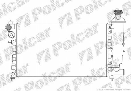 Радиаторы охлаждения POLCAR 230708A1