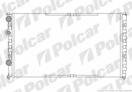 Радиаторы охлаждения POLCAR 952508A1 (фото 1)